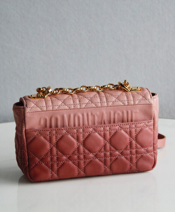 Christian Dior Small Dior Caro Bag Pink